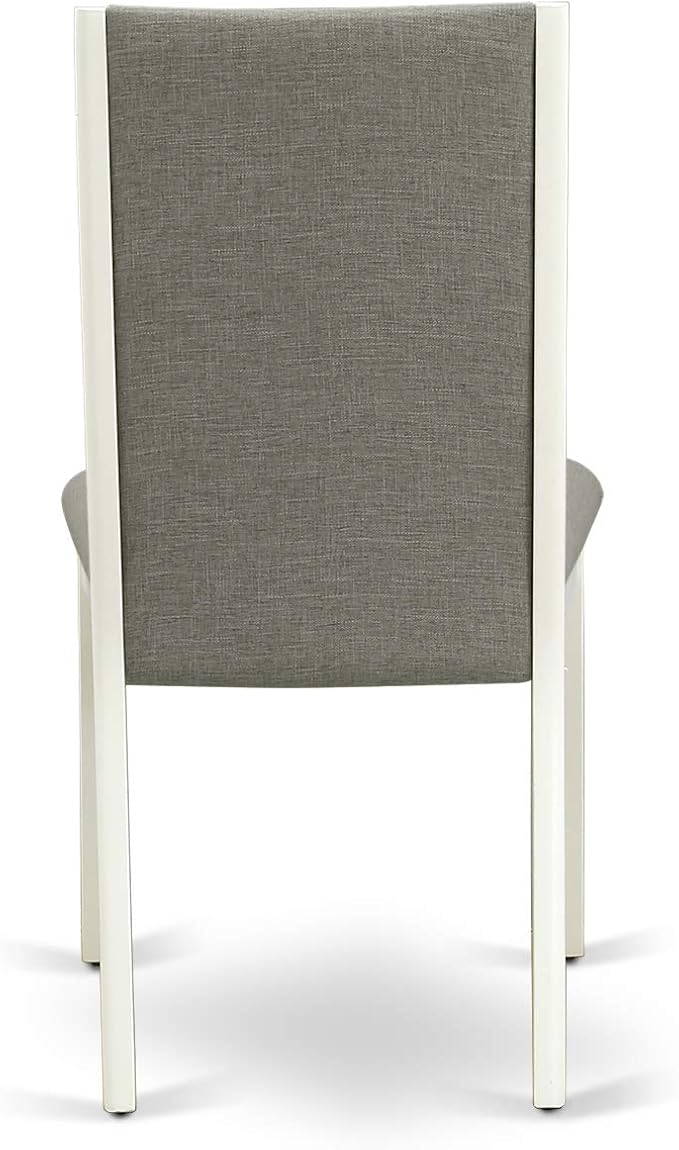East West Furniture ANLA5-LWH-06 5 Piece Dining Room Furniture Set Includes a - Image 9