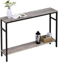 Narrow Console Table, 47 Inch Sofa Table by Timberer