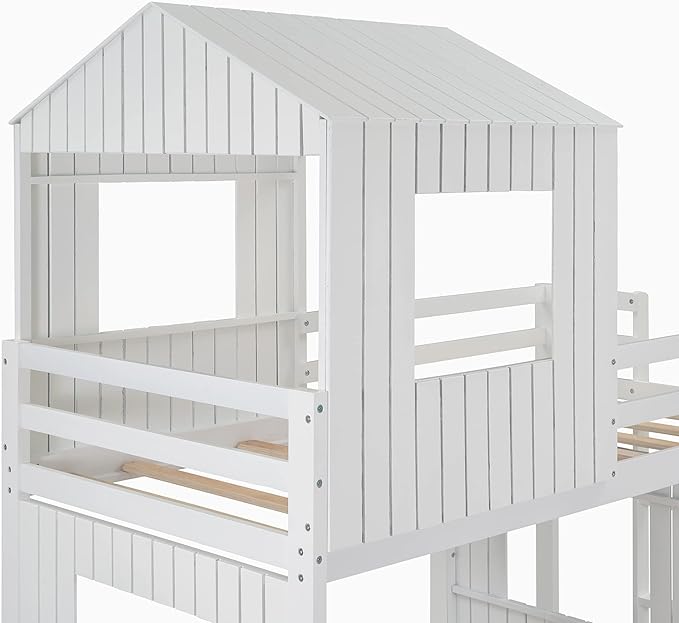 Ball & Cast Twin Over Full Playhouse Bunk Bed - Image 7