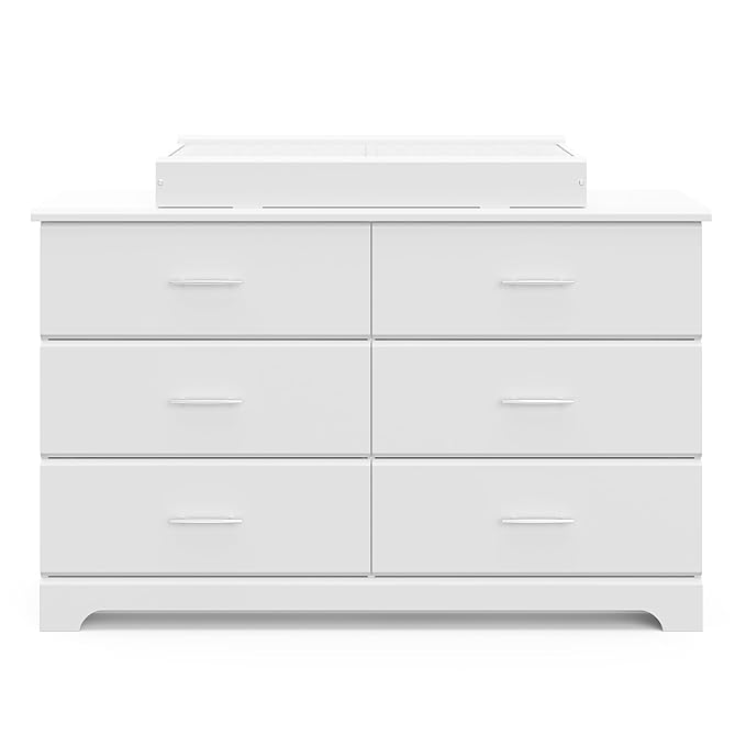 Storkcraft Brookside 6 Drawer Double Dresser – GREENGUARD Gold Certified - Image 12