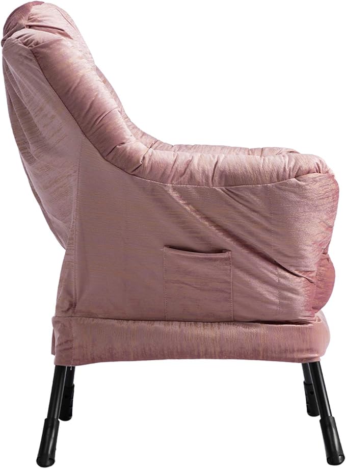 HollyHOME Modern Fabric Large Lazy Chair, Accent Oversized Comfy Reading Chair - Image 9