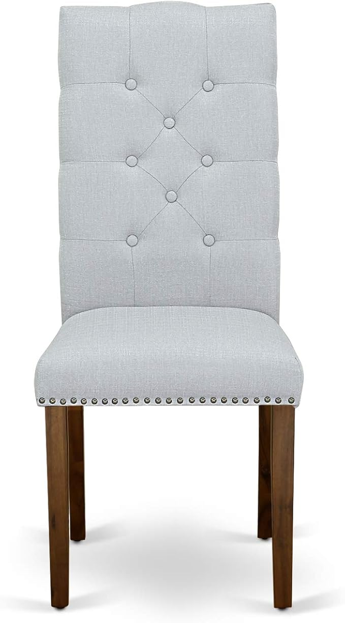 East West Furniture ELP8T05 Elsa Parson Dining Chairs - Image 4