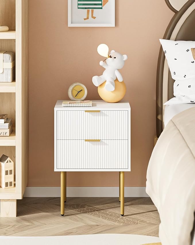Nightstand, Morden Bedside Table by AEPOALUA