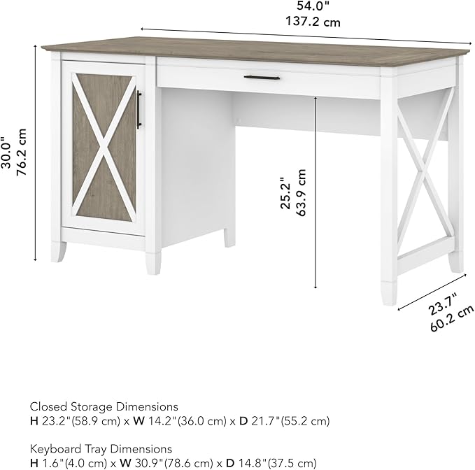Bush Furniture Key West Computer Desk - Image 3