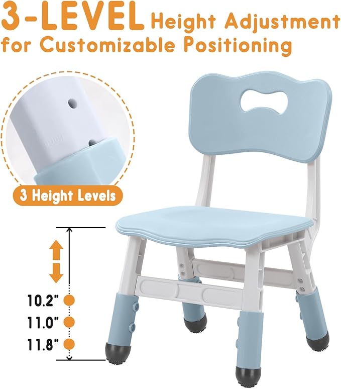 Kids Chair Adjustable Height Children Chairs Suitable - Image 4
