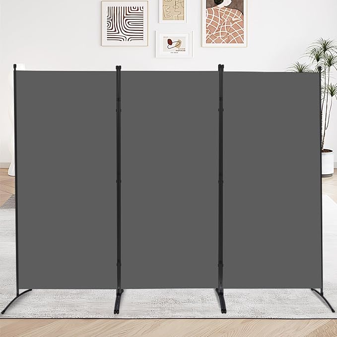 JVVMNJLK Indoor Room Divider, Portable Office Divider, Room Divider Wall Screen - Image 8