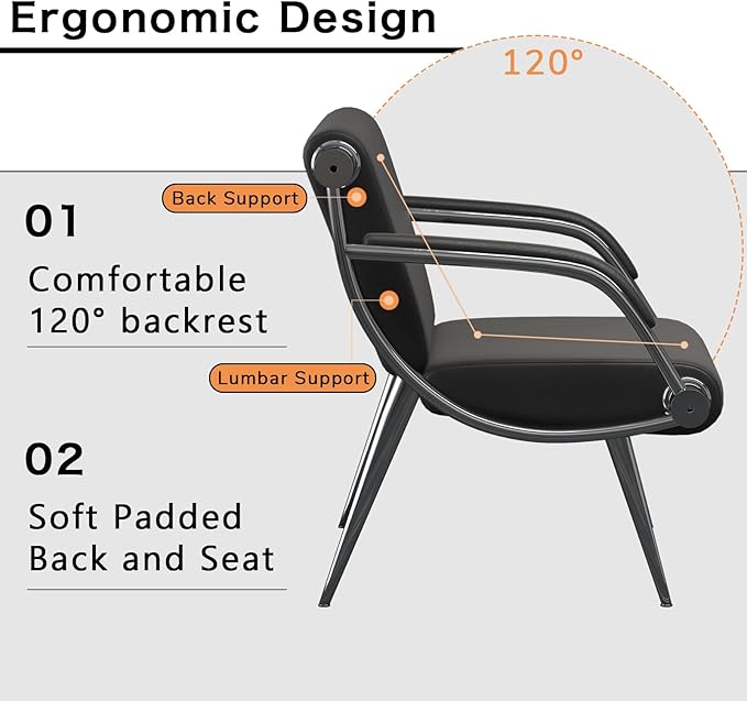 wonline 4 Seat Waiting Room Chair - Image 4