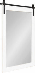 Kate and Laurel Cates Farmhouse Wood Framed Wall Mirror, 24 x 38, Barn by KateandLaurel