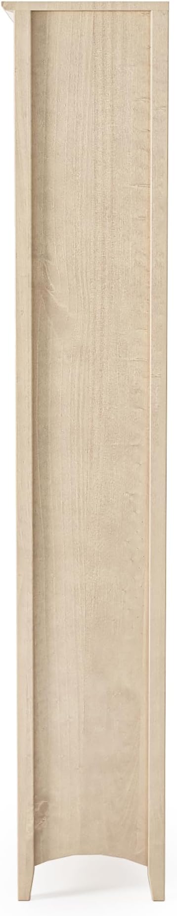 Camaflexi Shaker Style 6 Shelf Bookcase/Solid Wood / 72 inch Tall/Adjustable - Image 6