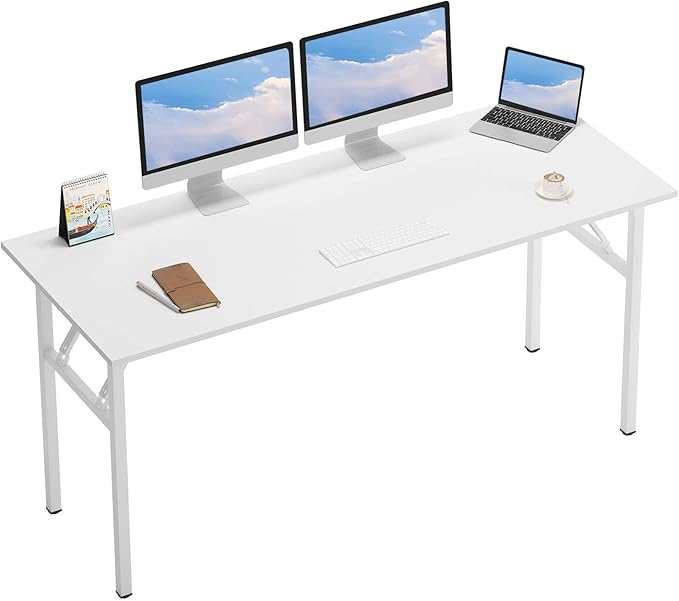 DlandHome Computer Desk 62 inches Office Desk Computer Table Study Writing Desk - Image 9