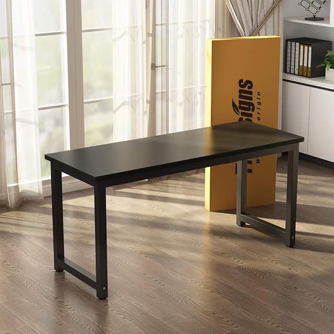 Tribesigns Modern Computer Desk, 63 inch Large Office Desk Computer Table Study - Image 7