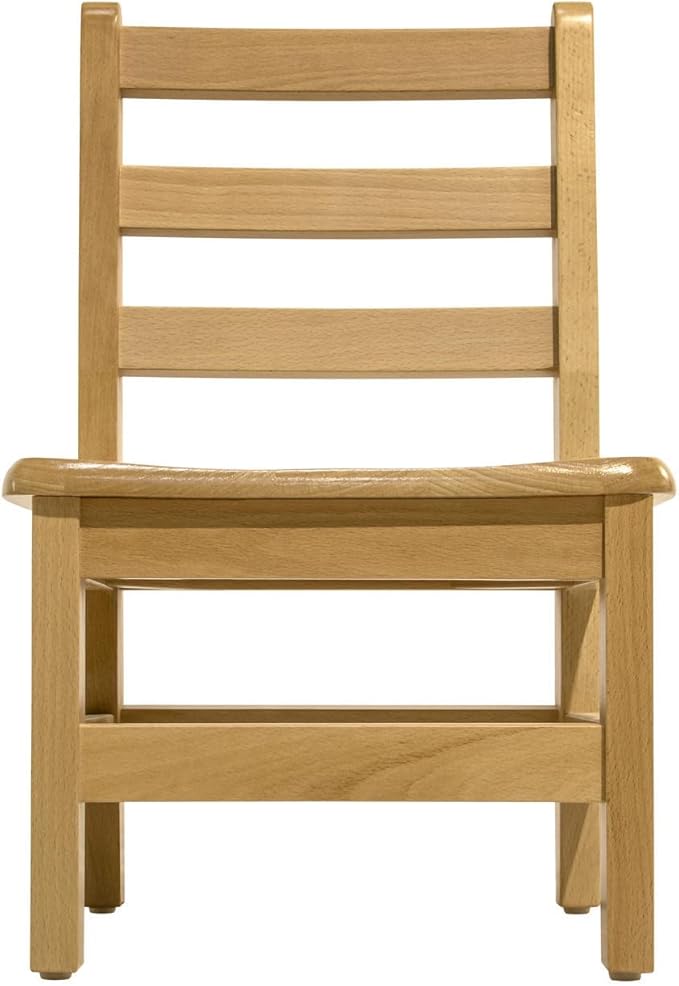 Kids Wooden Chair Set, Fully Assembled Youth Ladderback Wood Chairs - Image 7