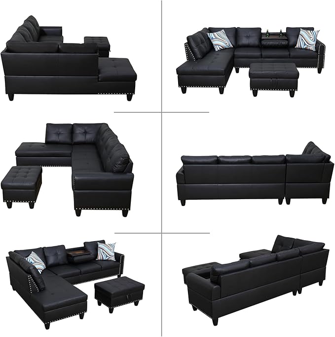L Shaped Modular Sectional Sofa - Image 6