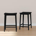 Plank+Beam Smythe Counter Stool, Sturdy Wood Modern Kitchen Counter Height Stool by PlankBeam