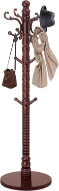 Wood Coat Rack Stand, Vintage Wooden Coat Rack Freestanding by LOZABEECOATRACKSTAND