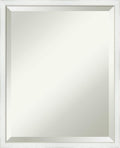 Amanti Art White Bathroom Mirror by AmantiArt