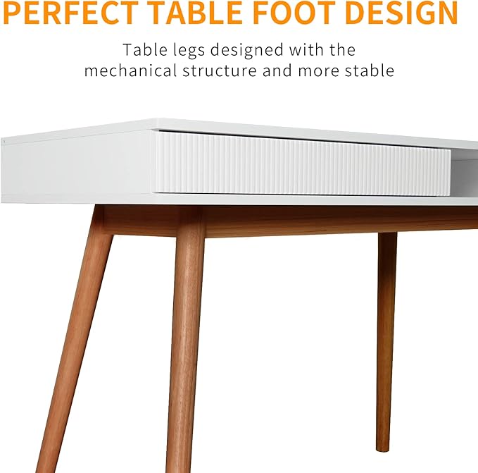 Artswish White Writing Desk - Image 5