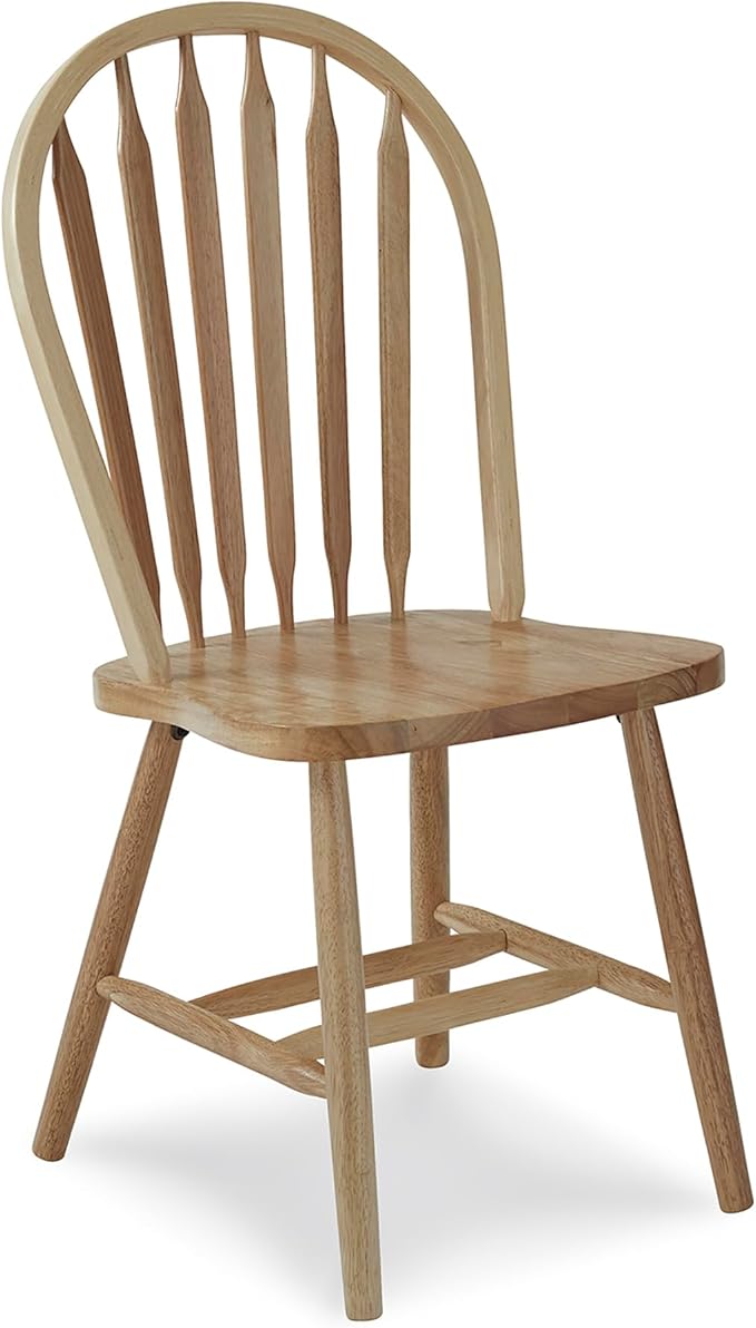 International Concepts Solid Wood Windsor ArrowBack Dining Chair by InternationalConcepts