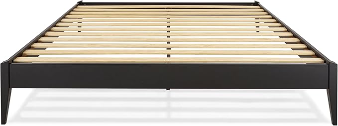Bme Dinkee King Platform Bed Frame Wood 15 Inch - Image 3