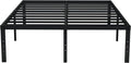 EMODA Queen Bed Frame No Box Spring Needed 18 Inch Heavy Duty Metal Tall by EMODA