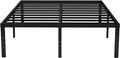 EMODA 18 Inch California King Bed Frames Heavy Duty Tall Metal Cal King Platform by EMODA
