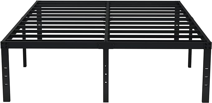 EMODA 18 Inch California King Bed Frames Heavy Duty Tall Metal Cal King Platform by EMODA