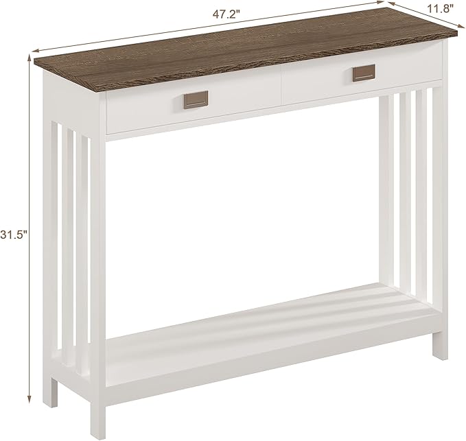 ChooChoo Farmhouse Long Entryway Table - Image 2
