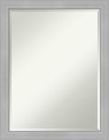 Amanti Art Silver Bathroom Mirror by AmantiArt