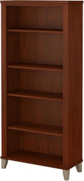 Bush Furniture WC81765 Bookcase, Large Book Living Room, Home Office, or by BushHome