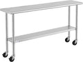 ROCKPOINT Stainless Steel Table by ROCKPOINT