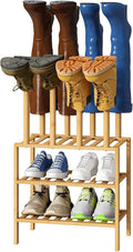 Small Boot Rack with Shoe Rack, Boot Rack Organizer Tall Boots by VIEWCARE