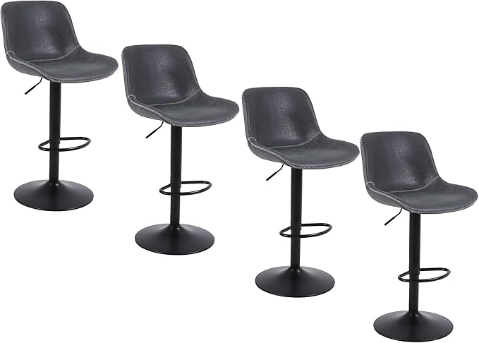 Bar Stools, Swivel Counter Height Barstools by Ermnois