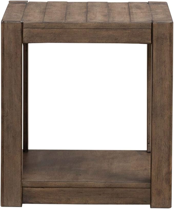 Liberty Furniture Broadmore Living Room Square Chairside Table - Image 3