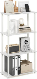 Furinno Turn-N-Tube 4-Tier Multipurpose Shelf Display Rack by Furinno-FitsYourSpaceFitsYourBudget