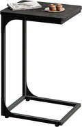 QEEIG C Table Side Table Living Room C Shaped Couch Tray End Table Modern 1 Pack by QEEIG