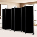 Room Divider and Folding Privacy Screens， 6 Panel Wide Room Divider Wall Screen by HOMSCREENER