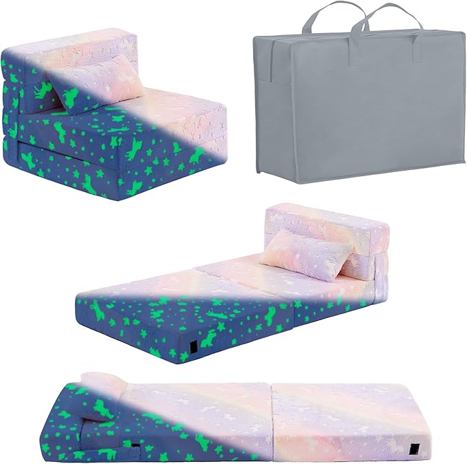 Folding Sofa Bed Floor Mattress by Givjoy