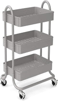 KoolerThings 3-Tier Rolling Metal Storage Organizer by KoolerThings-Ampd2023