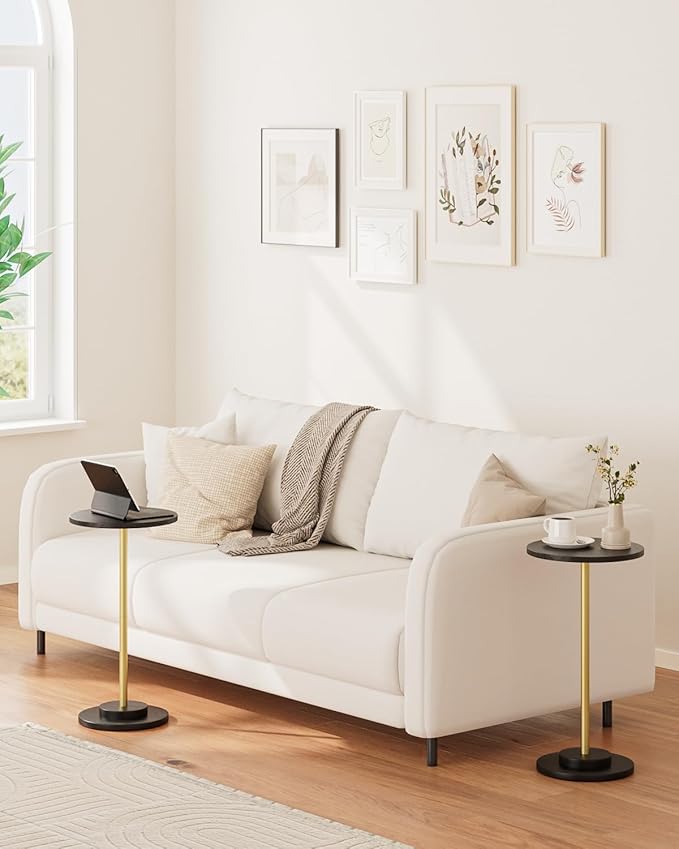 Masupu Drink Table, Round Side Table - Image 6