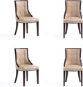 Manhattan Comfort Fifth Avenue Faux Leather Dining Chairs, Parsons Accent by ManhattanComfort