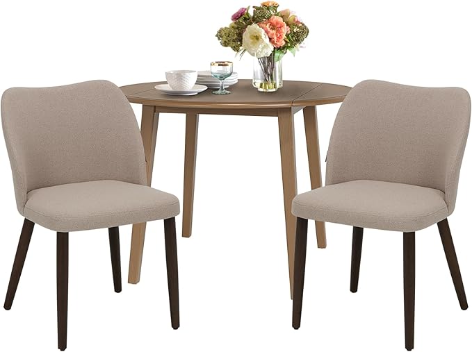 COLAMY 3-Piece Extendable Dining Table Set by COLAMYINC