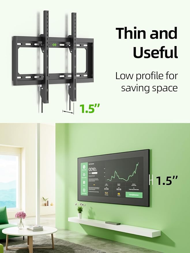 USX Mount Tilting TV Wall Mount Bracket Low Profile - Image 4