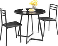 VECELO Small Round Dining Table Set by VECELO