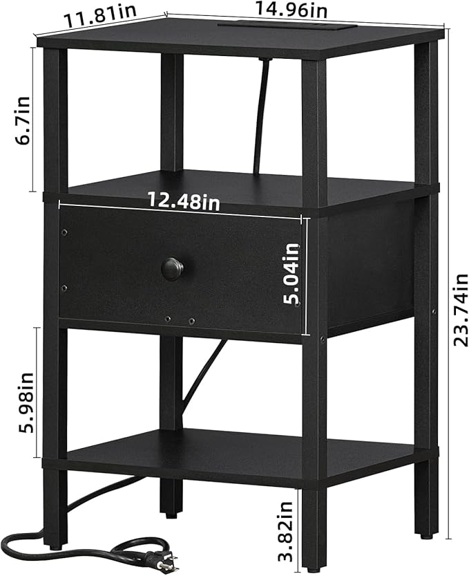 Lerliuo Nightstand Set of 2 - Image 3