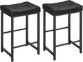 HOOBRO Bar Stools, 25.4" Saddle Stools by HOOBRO