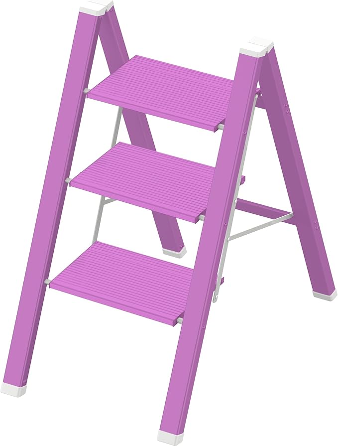 3 Step Lightweight Folding Ladder by Takingstepsup