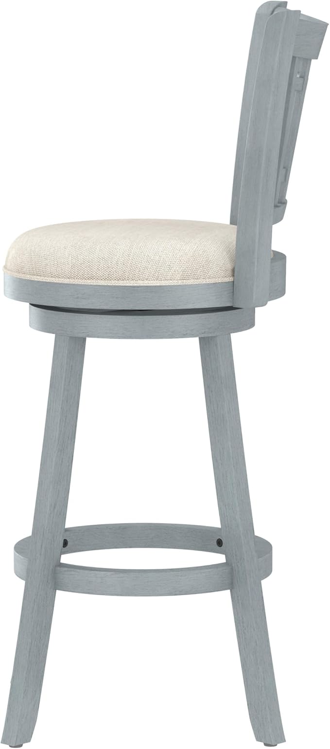 Hillsdale Fairfox 30.5" Wood Swivel Bar Height Stool - Image 14