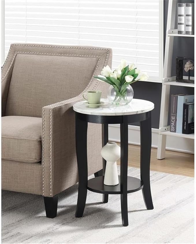 Convenience Concepts American Heritage Round End Table - Image 4