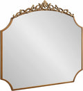 Kate and Laurel Arendahl Ornate Traditional Arched Scallop Mirror; 24 x 36; by KateandLaurel