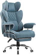 COMHOMA Big and Tall Office Chair, High Back Leather Gaming Chair by ComHoma